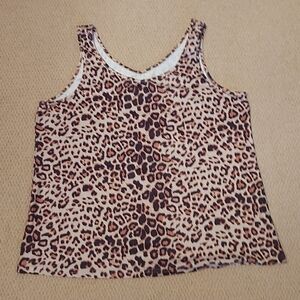 Leopard Print Tank Top